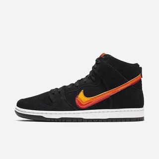 Adidasi Skate Nike SB Dunk Inalti Pro Barbati Negrii Portocalii Rosii Aurii | GTYF-53671